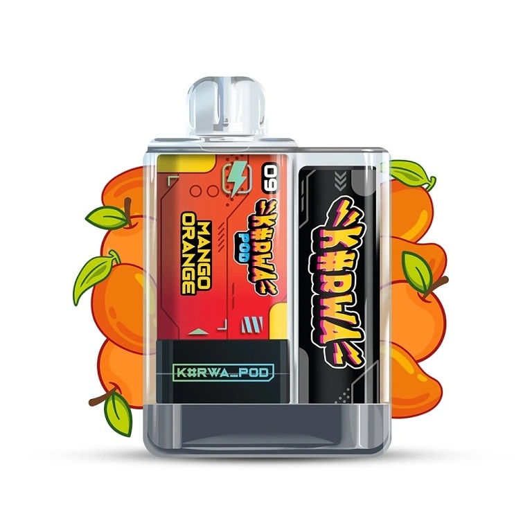Kurwa Pod - Starter Kit - Mango Orange (Hybridní elektronická cigareta)