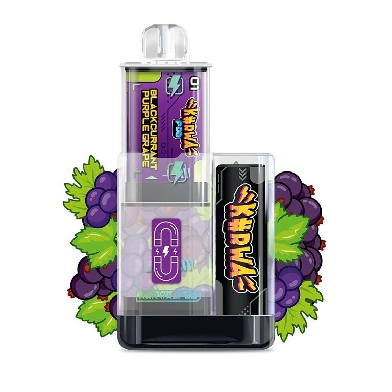 Kurwa Pod - Kapsle 2ks - Blackcurrant Purple Grape (Černý rybíz, Hroznové víno)