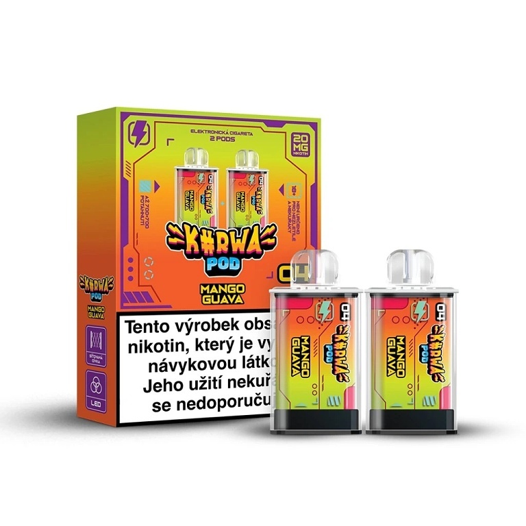 Kurwa Pod - Kapsle 2ks - Mango Guava (Mango, Guava)