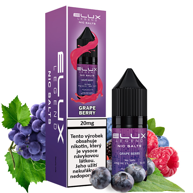 Elux Legend Salts - Grape Berry - 20mg