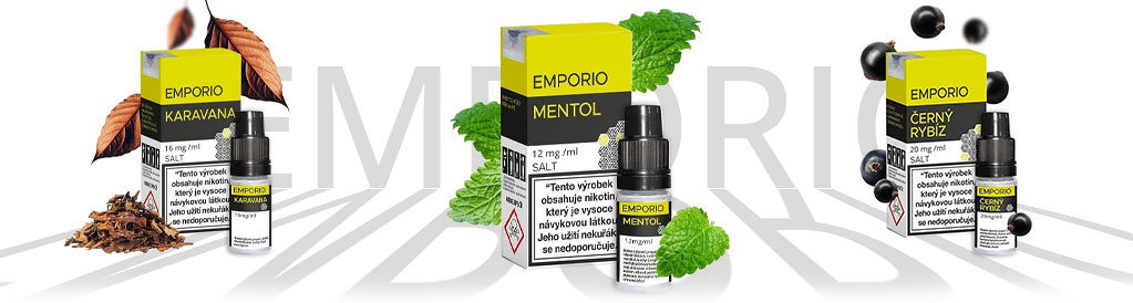 Emporio Salt - Red Baron - 12mg (Anýz, Černý rybíz, Jahoda, Mentol)