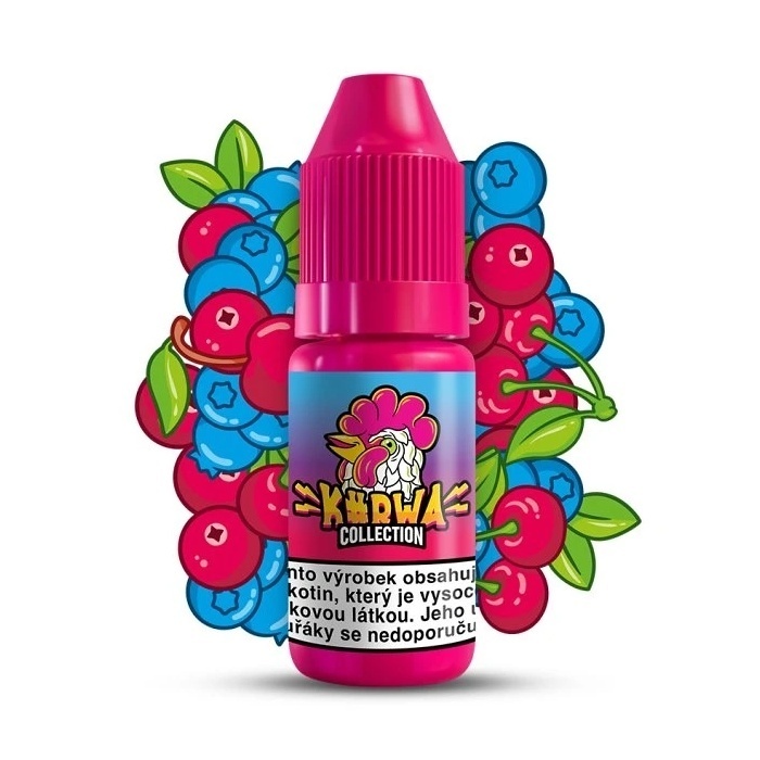 Kurwa Collection - Blueberry Cherry Cranberry - 20mg (Borůvka, Brusinka, Třešeň)