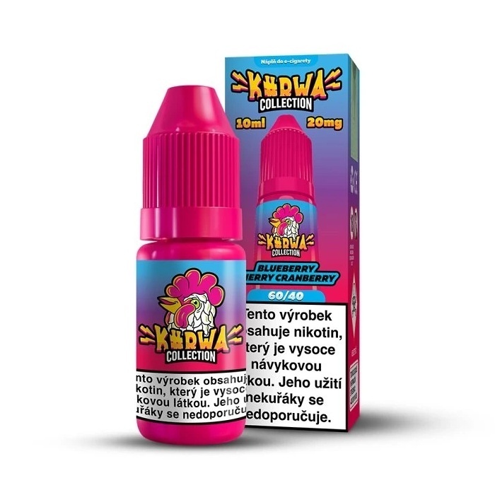 Kurwa Collection - Blueberry Cherry Cranberry - 20mg (Borůvka, Brusinka, Třešeň)