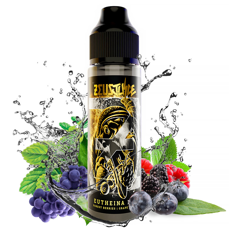 Zeus Juice - S&V - Eutheina ICE - 10ml (Hroznové víno, Lesní plody, Máta, Chladivá složka (ICE))