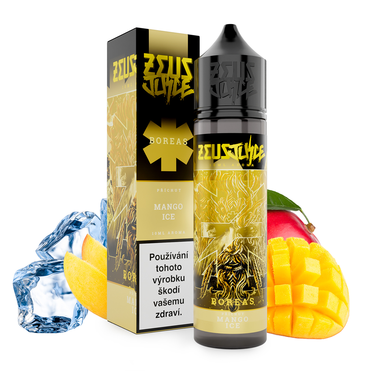 Zeus Juice - S&V - Boreas - 10ml (Mango, Chladivá složka (ICE))