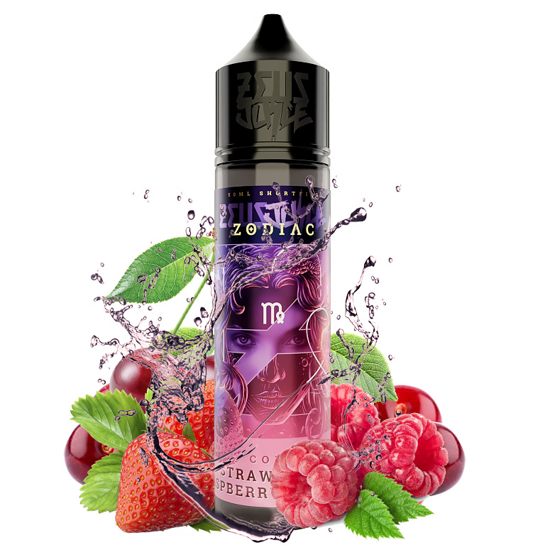 Zeus Juice - Zodiac - S&V - Cora - 10ml (Jahoda, Malina, Třešeň)