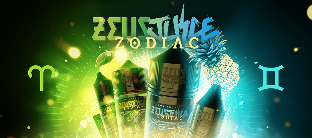 Zeus Juice - Zodiac - S&V - Cora - 10ml (Jahoda, Malina, Třešeň)