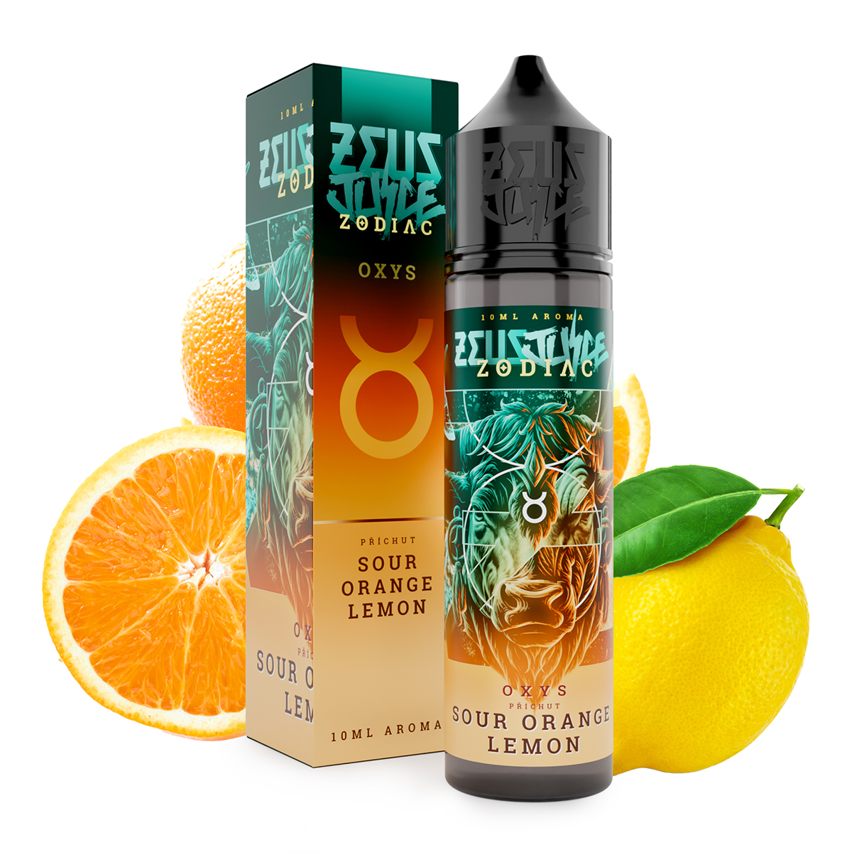 Zeus Juice - Zodiac - S&V - Oxys - 10ml (Pomeranč, Citrón)