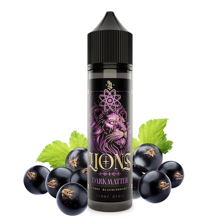 Lions Juice - S&V - Darkmatter (Černý rybíz) - 10ml (Černý rybíz)
