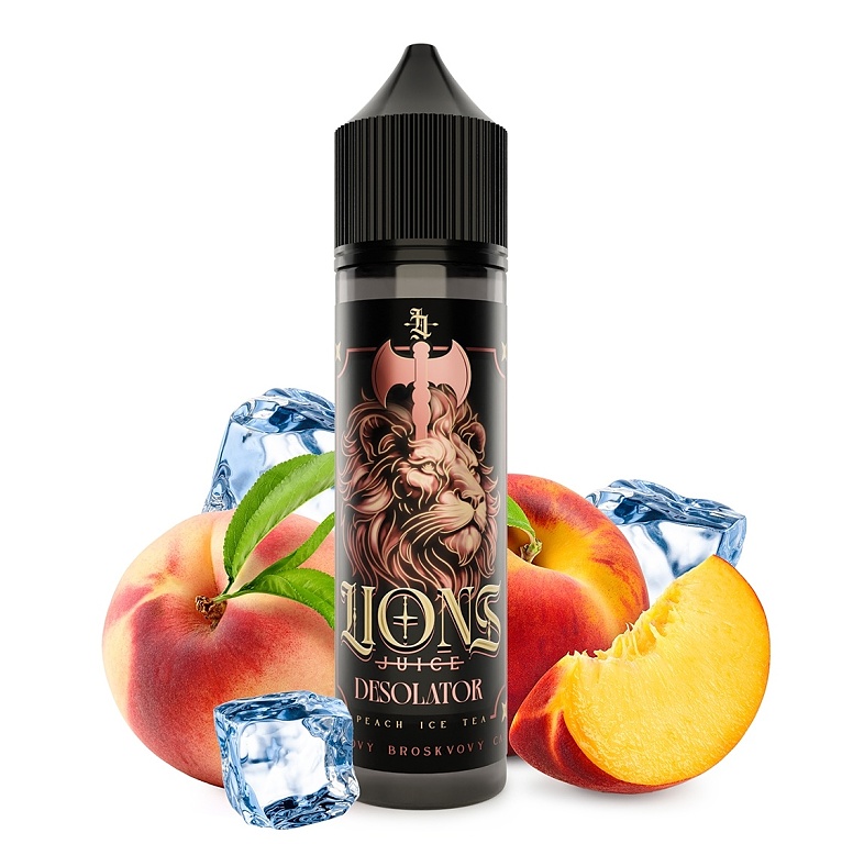 Lions Juice - S&V - Desolator (Ledová broskev) - 10ml