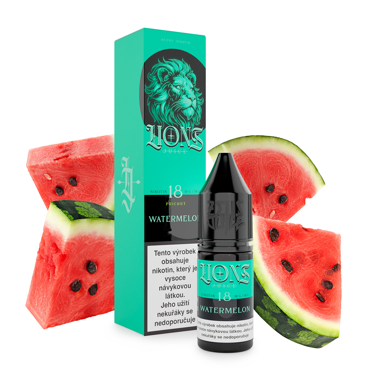 Lions Juice - Watermelon - 12mg (Vodní meloun)