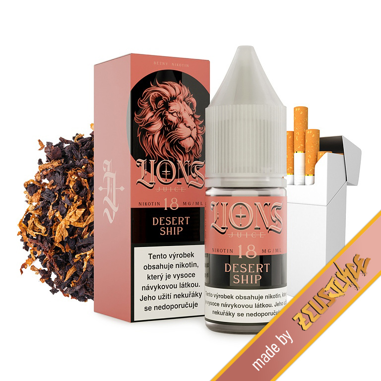 Lions Juice - Desert Ship - 18mg (Orientální cigaretový tabák)