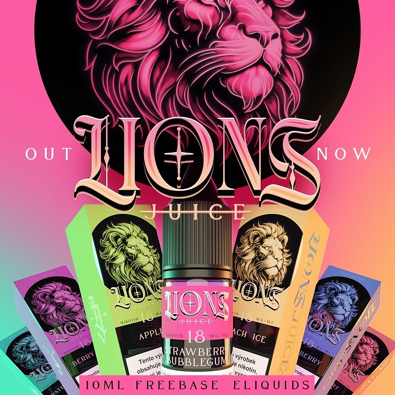 Lions Juice - Apple - 6mg (Jablko)