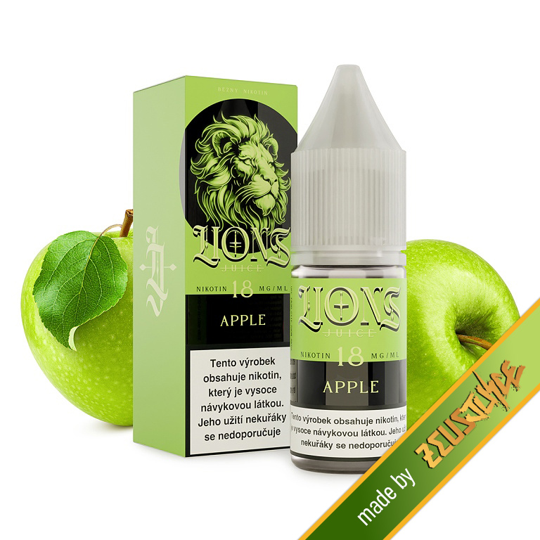 Lions Juice - Apple - 12mg (Jablko)