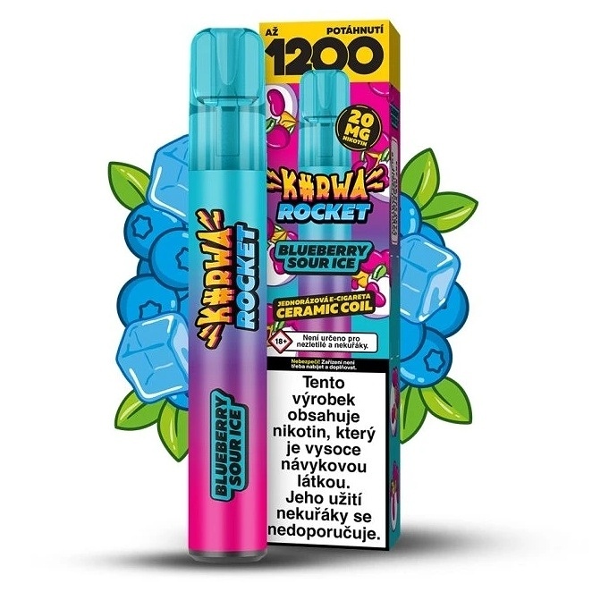 Kura Rocket - Blueberry Sour ICE - 20mg
