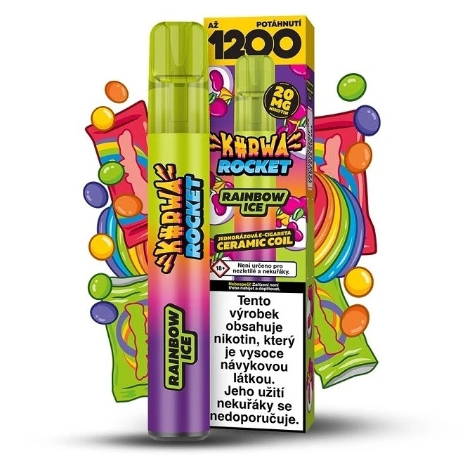 Kura Rocket - Rainbow ICE - 20mg