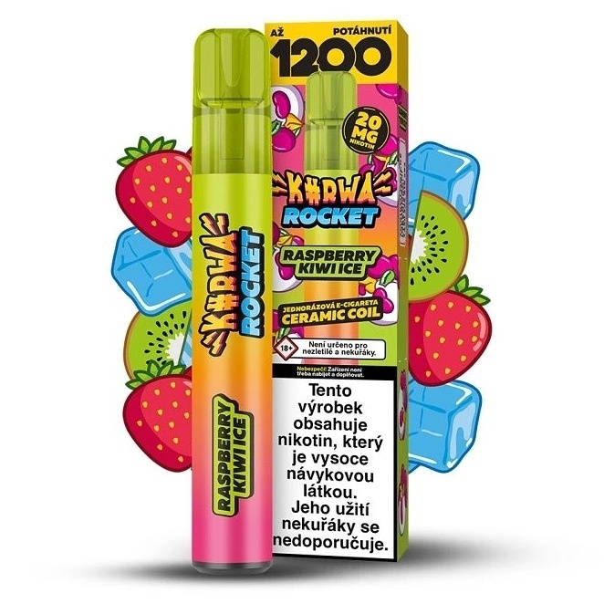 Kura Rocket - Raspberry Kiwi ICE - 20mg