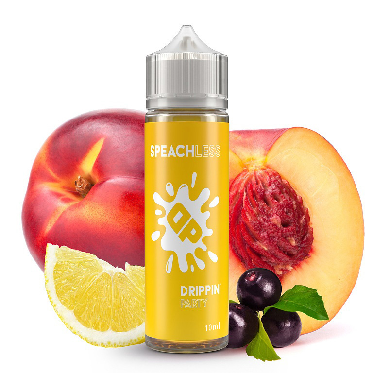 Drippin Party - S&V - Speachless - 10ml (Broskvová limonáda)