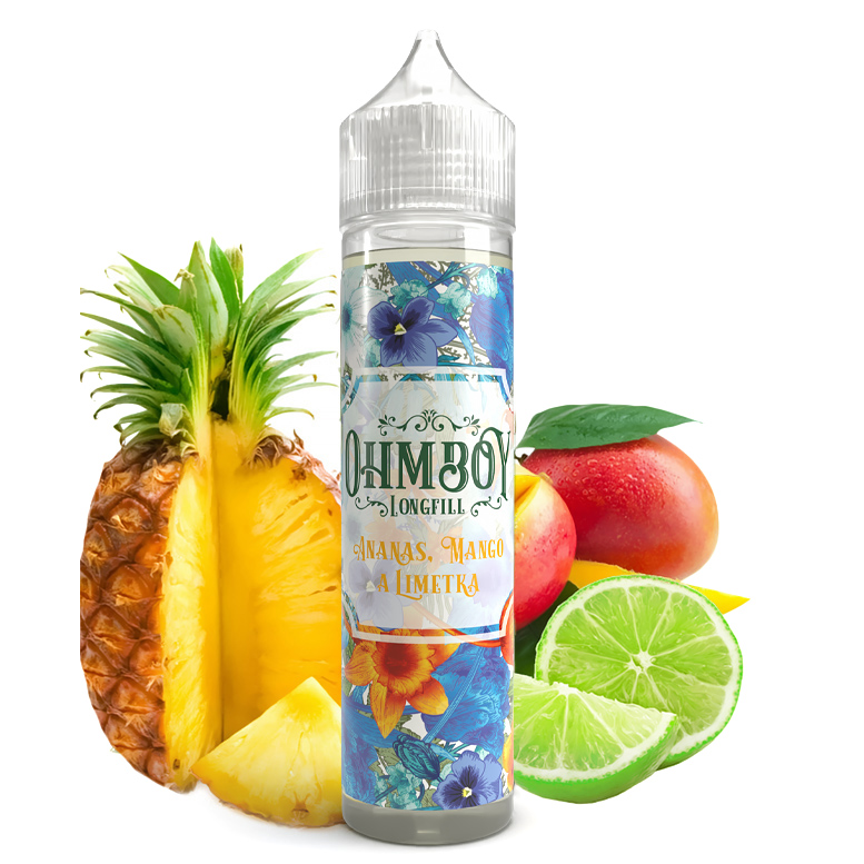 Ohmboy Volume ll - S&V - Pineapple Mango & Lime - 10ml (Ananas, Mango a limetka)