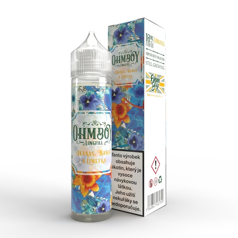Ohmboy Volume ll - S&V - Pineapple Mango & Lime - 10ml (Ananas, Mango a limetka)
