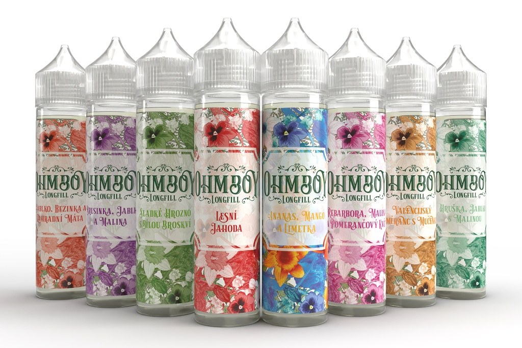 Ohmboy Volume ll - S&V - Rhubarb Raspberry Orange Blossom - 10ml (Rebarbora, Malina a pomerančový květ)