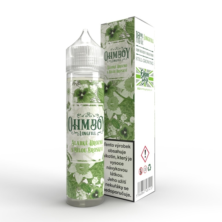 Ohmboy Volume ll - S&V - Sweetwater Grape & White Peach - 10ml (Sladké hrozno s bílou broskví)