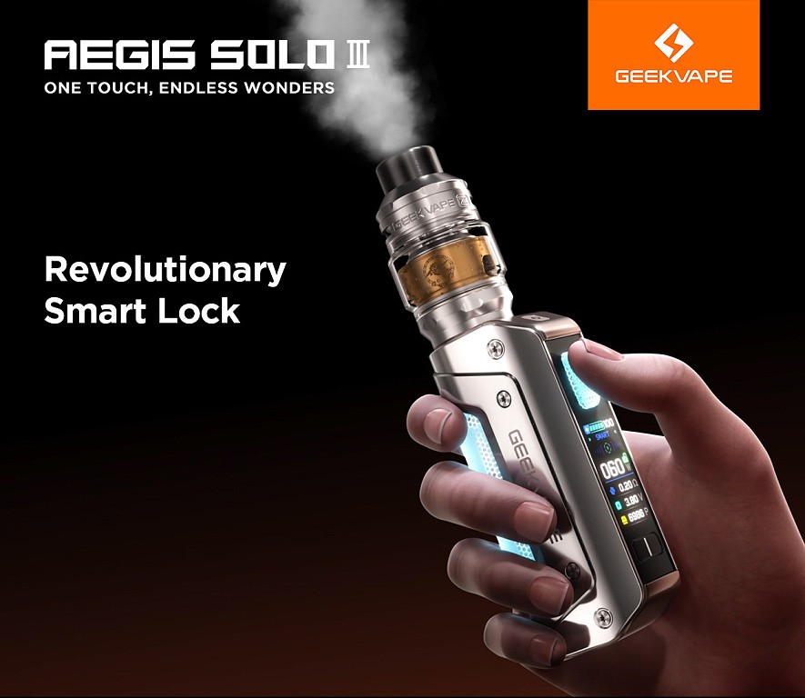 Geekvape Aegis Solo 3 - Easy Grip - Rainbow (100W)