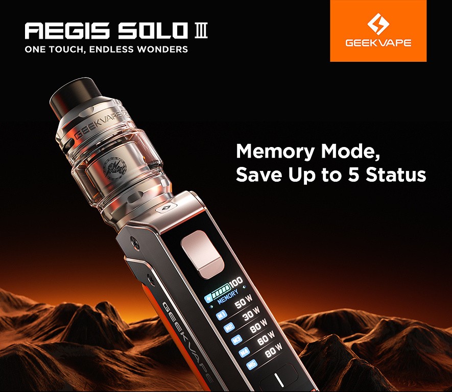 Geekvape Aegis Solo 3 - Easy Grip - Rainbow (100W)