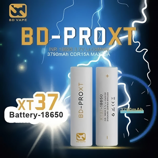 BD Vape BD-PRO XT37 18650 3790mAh 25A