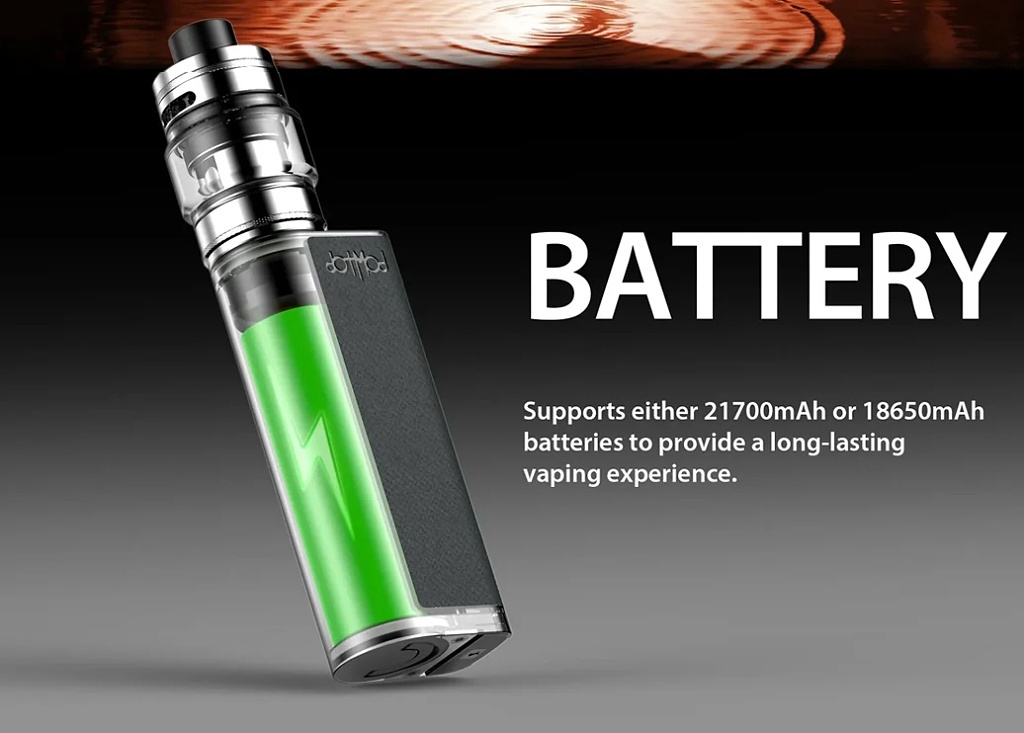 DotMod DotBox 100W - Easy Grip - Red (100W Mod)