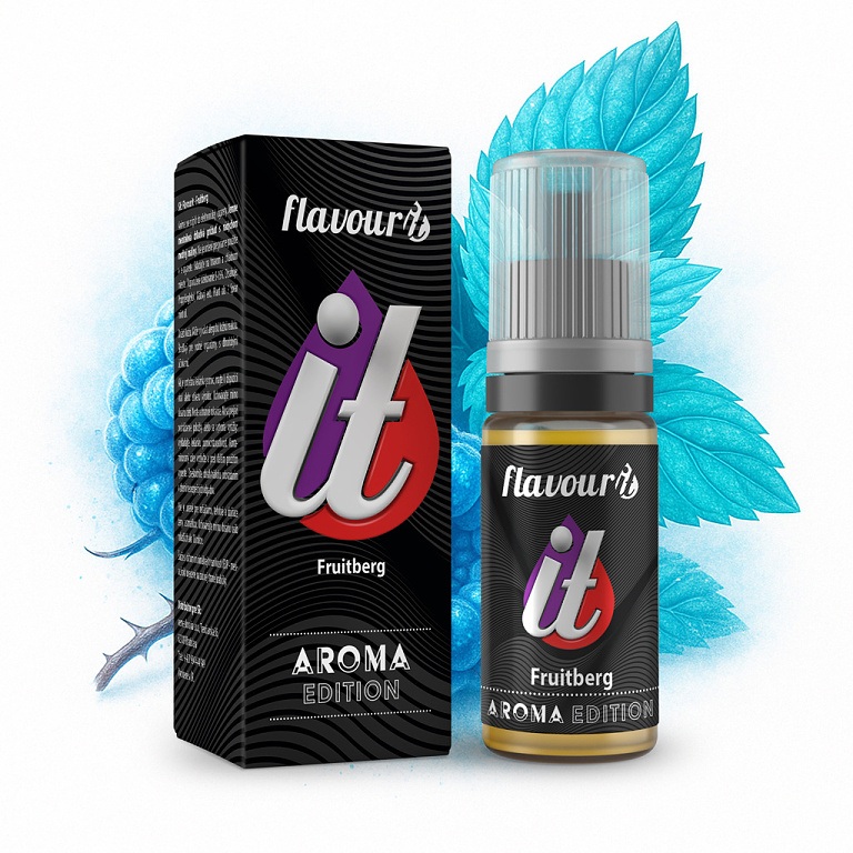 Flavourit Aroma - Příchuť - Fruitberg (Osvěžující modrá malina)