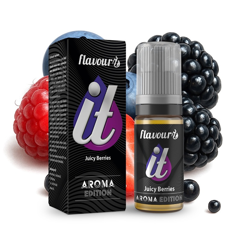 Flavourit Aroma - Příchuť - Juicy Berries (Šťavnaté lesní plody)