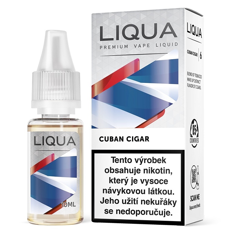 LIQUA Elements - Cuban Cigar Tobacco - 10ml - 18mg