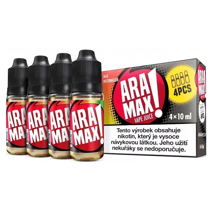Aramax - Max Watermelon - 4x10ml - 12mg