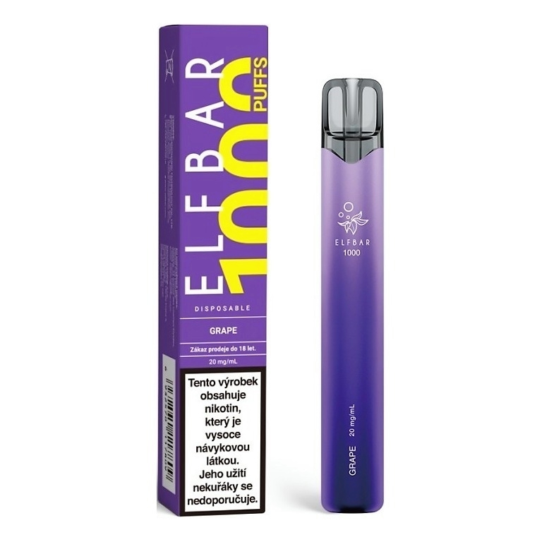 Elf Bar 1000 - Grape - 20mg