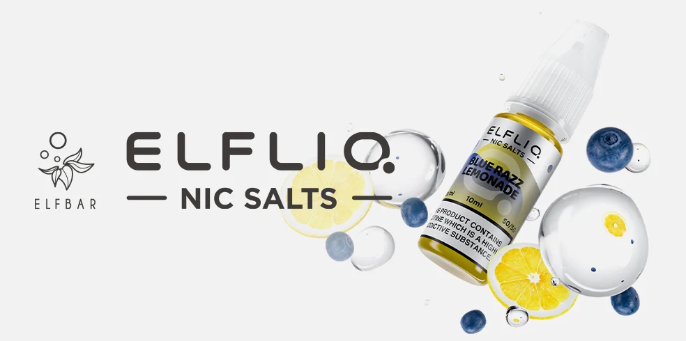 Elf Bar Elfliq - Salt e-liquid - Strawberry ICE - 10ml - 10mg (Jahoda, Chladivá složka (ICE))