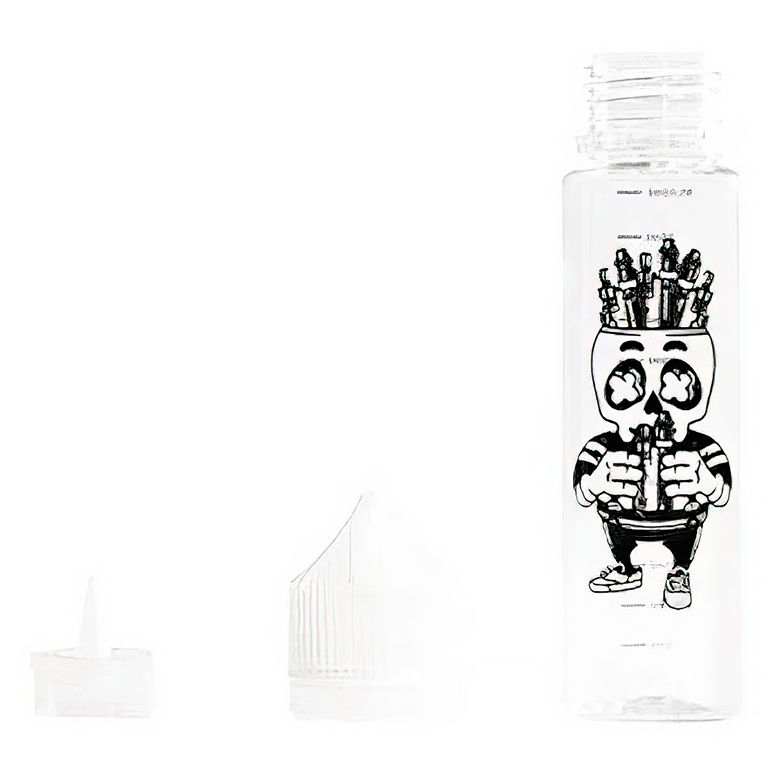 Lahvička Open Skull s ryskou 60ml