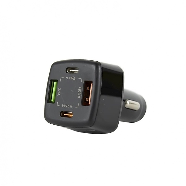 Autonabíječka Fast Charger BK365-2PD 4-Port černá