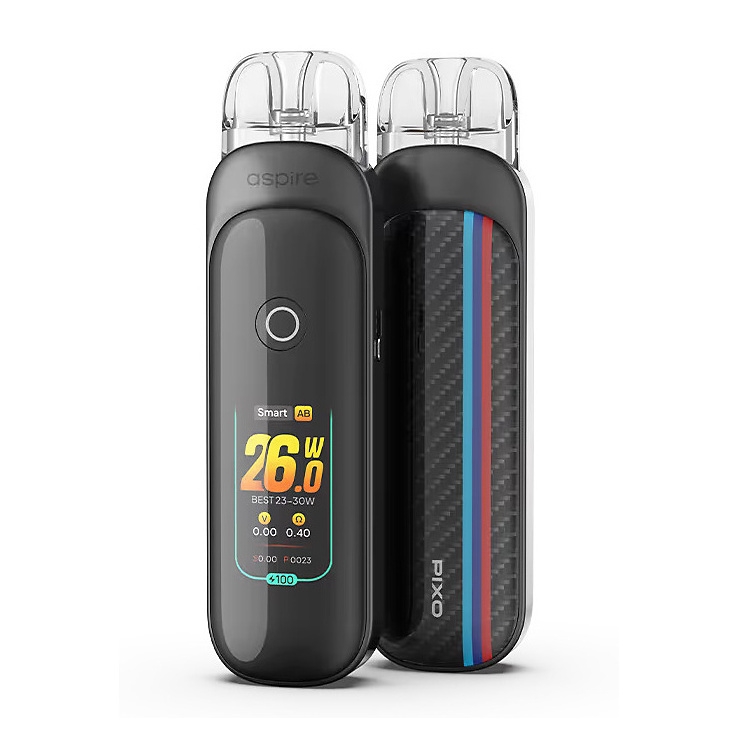 Aspire Pixo Pod Kit Black (Elektronická cigareta)