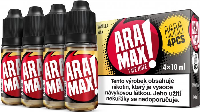 Liquid ARAMAX Max Light Gold 4x10ml 18mg
