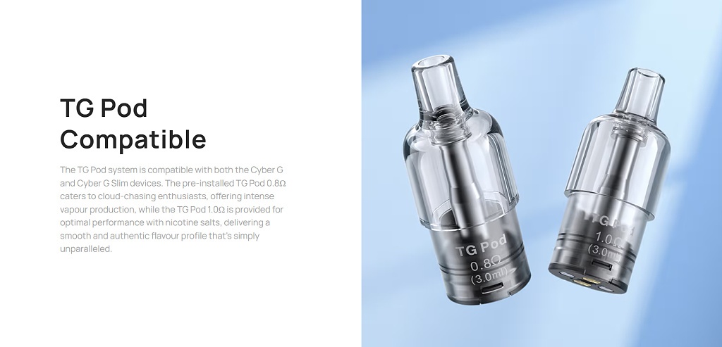 Aspire Cyber G Slim Pod Kit Metallic Purple (Elektronická cigareta)