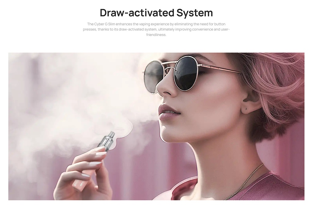 Aspire Cyber G Slim Pod Kit Metallic Champagne (Elektronická cigareta)