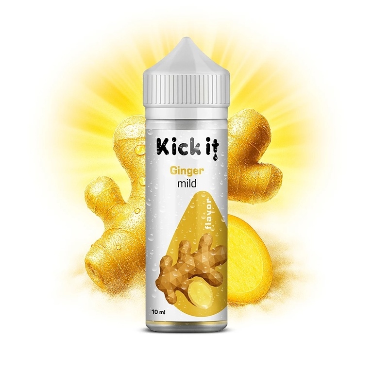 Kickit Ginger Mild 10ml (Zázvor)