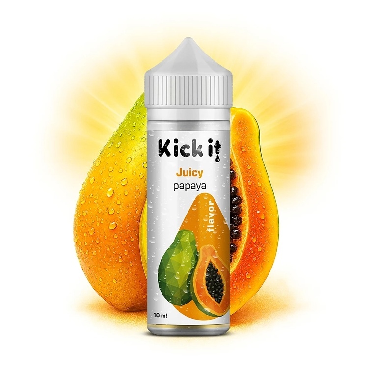 Kickit Juicy Papaya 10ml (Papája)