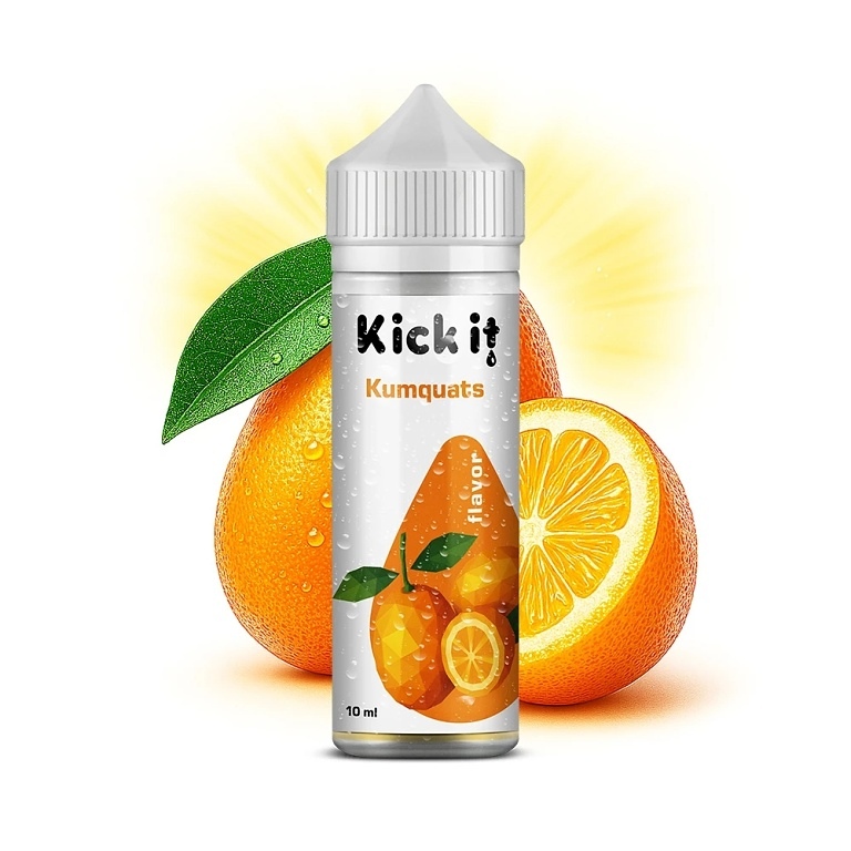 Kickit Kumquats 10ml (Citron, Pomeranč)