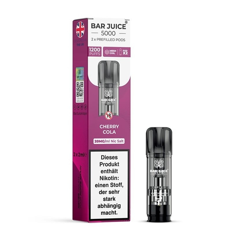 BAR Juice 5000 Pod Black Cherry 20mg 2ks