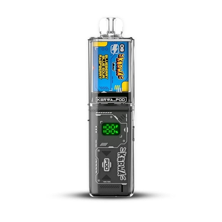Kurwa Pod Pro Kit Blueberry Blue Sour Raspberry (Borůvka, Malina)