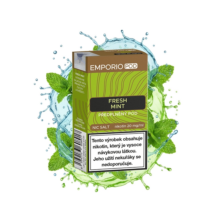 Emporio Pod Fresh Mint 20mg (Přednaplněná Pod Cartridge)