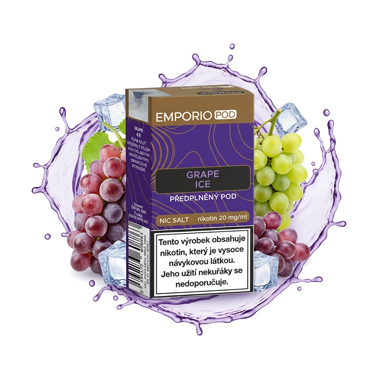 Emporio Pod Grape ICE 20mg (Přednaplněná Pod Cartridge)