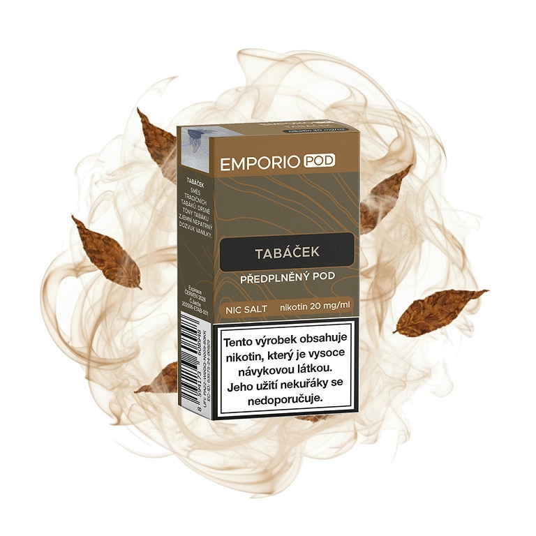 Emporio Pod Tabáček 20mg (Přednaplněná Pod Cartridge)